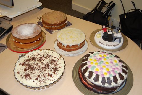 The BBC Children in Need Bake Off Cakes