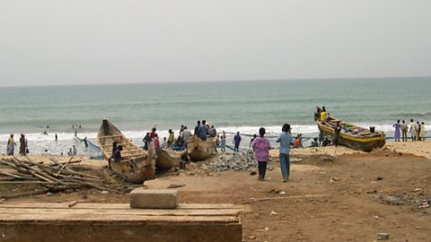 Accra beach