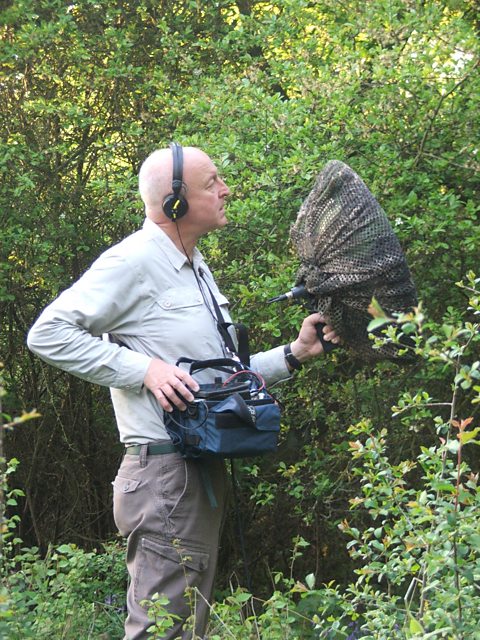 Sound recordist Chris Watson