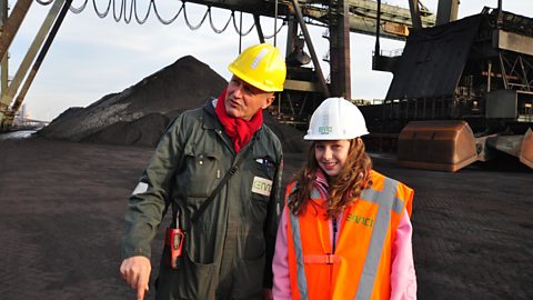 Photo: Martine at Coal Terminal