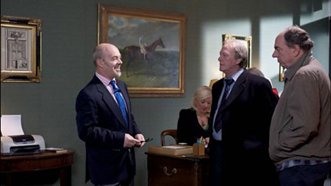 Roger McHugh (Keith Allen) Gerry Standing (Dennis Waterman) and Brian Lane (Alun Armstrong)