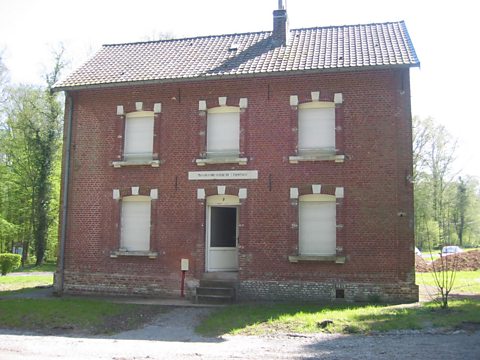 The Foresters' House before transformation (Photo credit: J-C Denise)