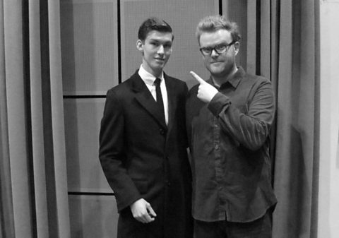 Willy Moon in session at Maida Vale