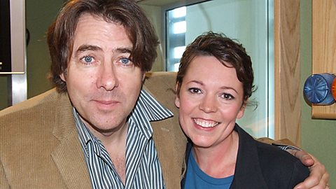 Jonathan with Olivia Coleman