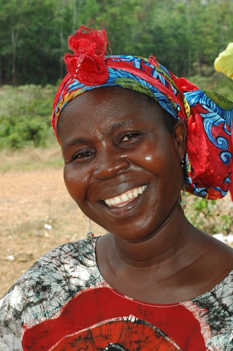 Ida Moore, head of the Palala women's group in Liberia