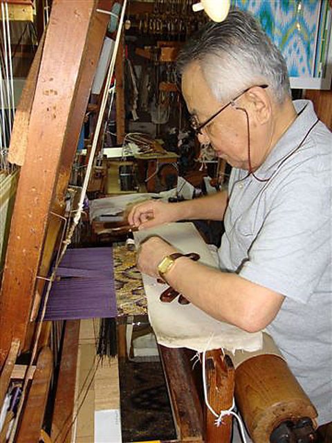 The Watabun company, Kyoto weaves obi belts