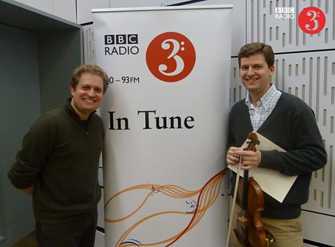 Pianist Andy Armstrong and violinist James Ehnes