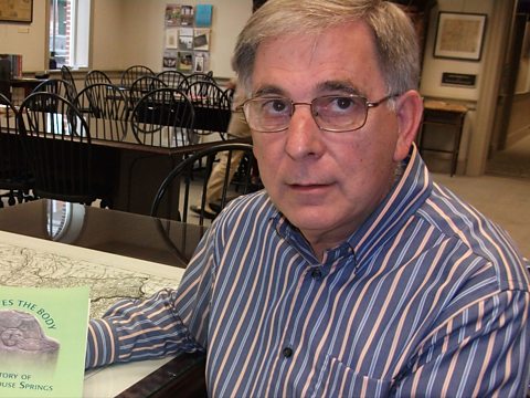 Richard Tritt of the Cumberland County Historical Society