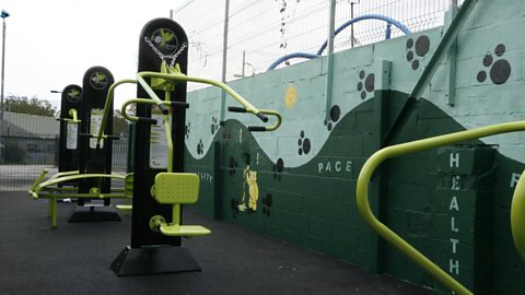 AFTER: NEW OUTDOOR GYM