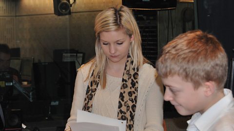 Katie Angelou (Queenie) and Daniel Cooper (Ray)