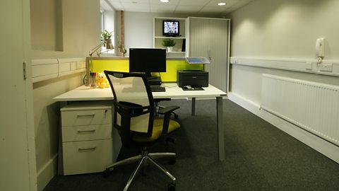 AFTER: RECEPTION OFFICE