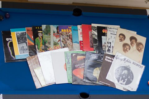 A selection of the records Gilles played on this week's show