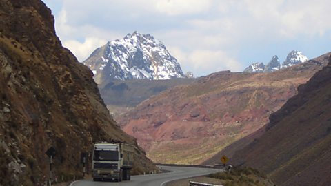 In the high Andes