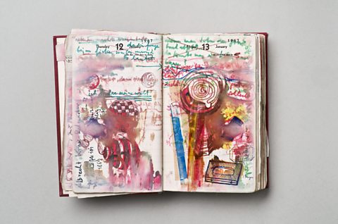 Alastair takes a look at Dieter Roth's Diaries © Dieter Roth Foundation.