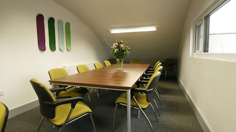 AFTER: NEW MEETING ROOM