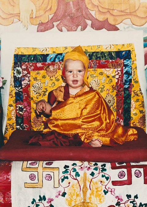 The enthronement of Osel Hita