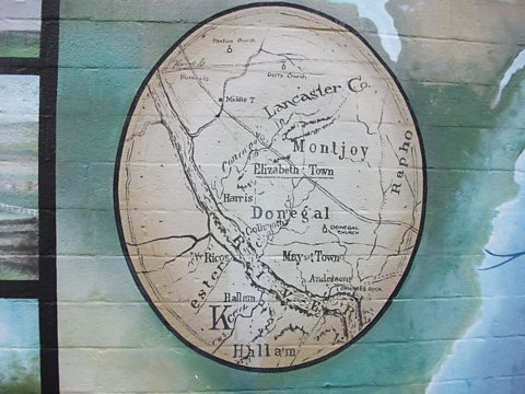 Spot some Ulster names on this mural detail