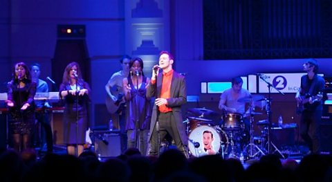 Will Young in the Radio Theatre