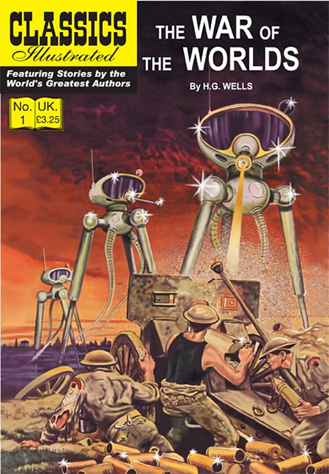 Classics Illustrated adaptation of War of the Worlds