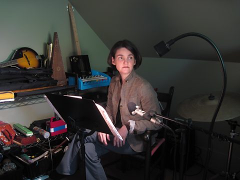 Anne Undeland Recording Four Trees Down 