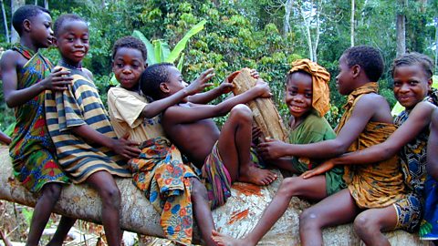 The children of the village