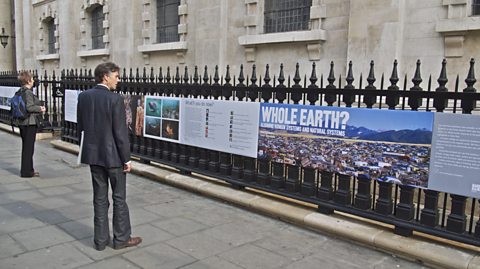 The Whole Earth exhibition in London