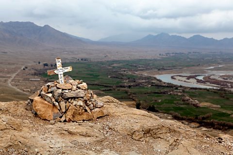 View of the Helmand valley from Kajaki