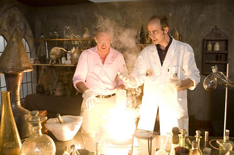 Michael Mosley and Dr Andrea Sella try to find the philosopher's stone