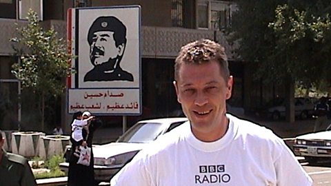 Andy Kershaw in Iraq
