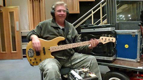Walter Trout in session: Rick Knapp