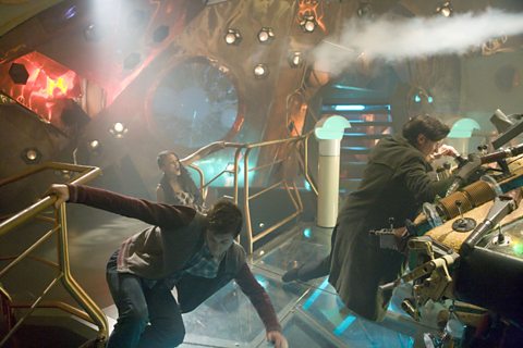A rocky ride on the TARDIS!
