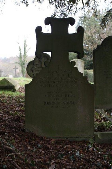 The grave of Octavia Hill at Crockham Hill