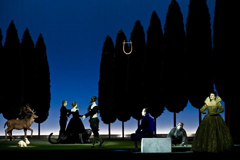 Sara Mingardo (far right): Silvia/Speranza