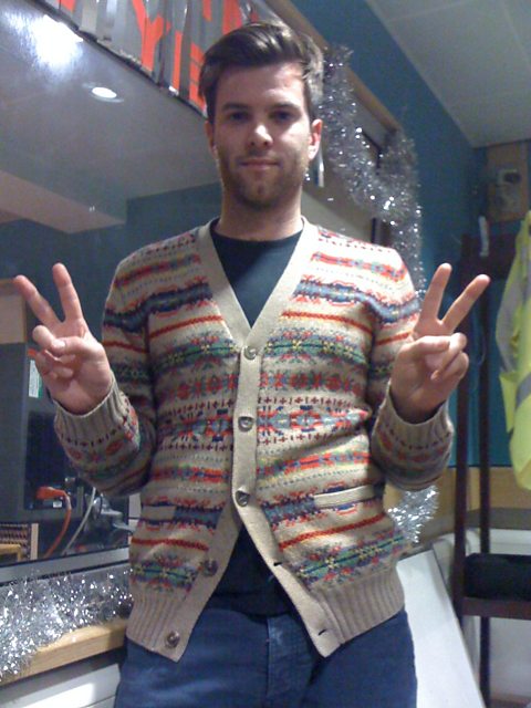 Tom in his Christmas Jumper 