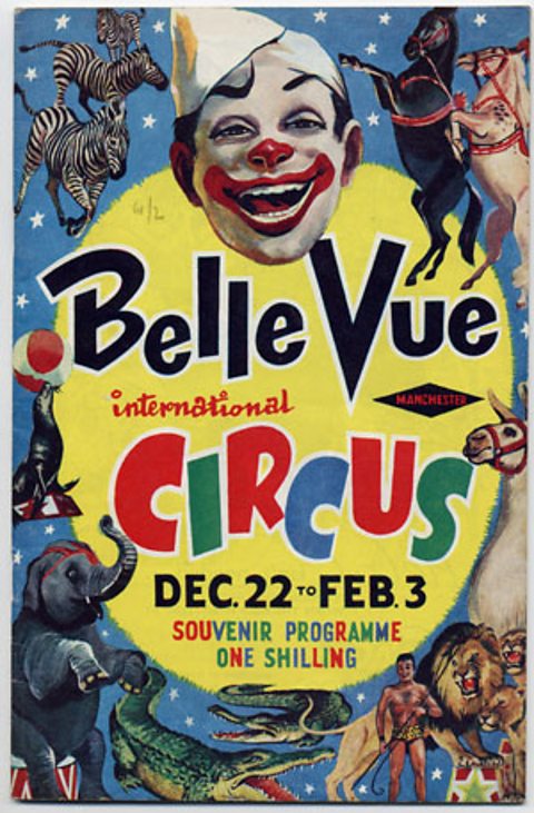 Souvenir programme from Belle Vue International Circus