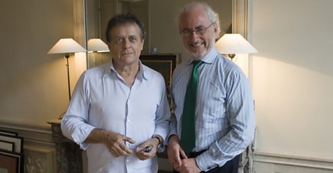 Patrice Chéreau with Norman Lebrecht