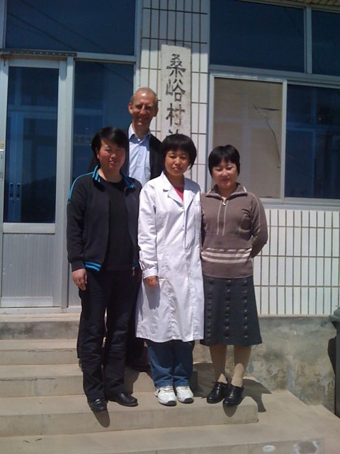 Tim with the Catholic sisters of Sangyu