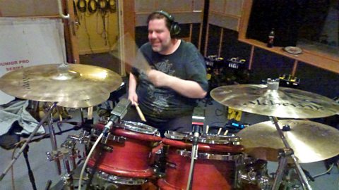 Walter Trout in session: Michael Leasure