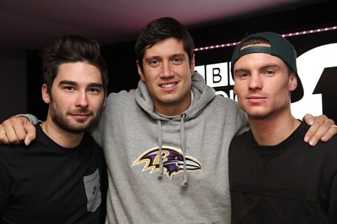 You Me At Six With Vernon Kay