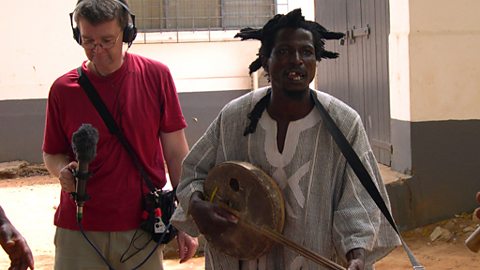 King Ayisoba and Producer Roger Short