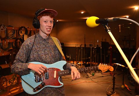 King Krule plays live at Maida Vale studios