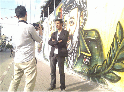 Graffiti artist Mohamed Diri