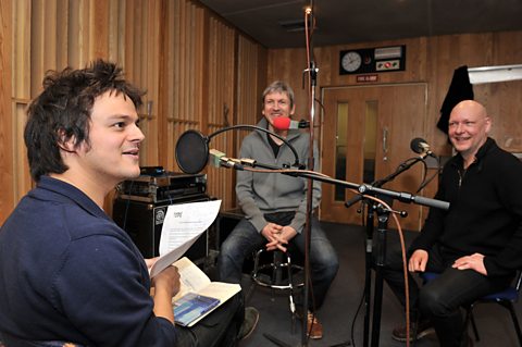 Jamie Cullum, Magnus Öström and Dan Berglund at BBC Maida Vale