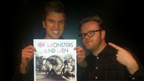Greg and Huw popped off to a gig before the show