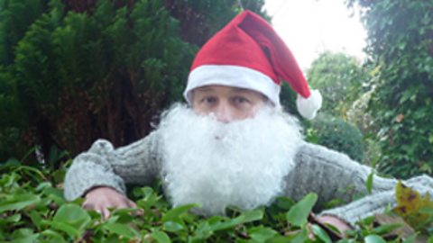 Anything familiar about this Santa?