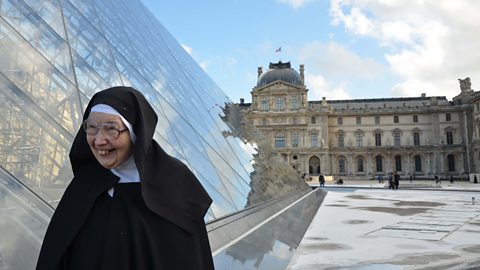Sister Wendy at the Louvre