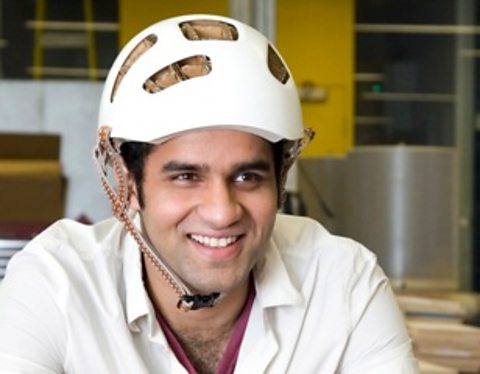 Helmet designer Anirudha Surabhi