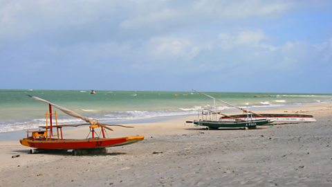 One of itamaraca's beaches