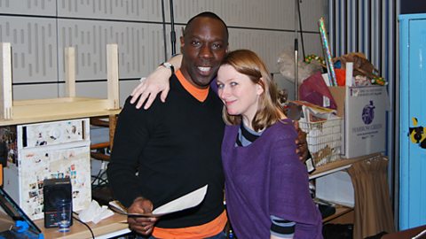 Gary Beadle (Ted) and Rosie Cavaliero (Ruthie)