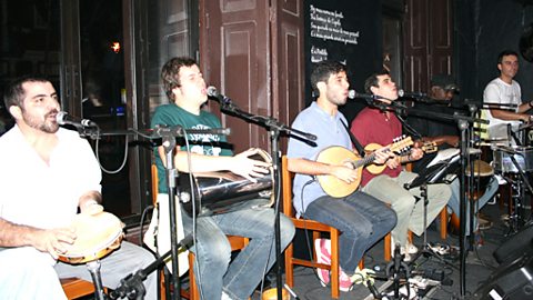 Casuarina perform at the carioca da Gema bar in lapa